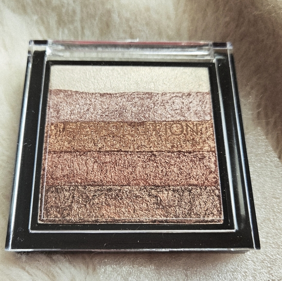 COPY - Makeup Revolution Vivid Shimmer Brick NWT Sealed! Blush / Bronzer - Picture 5 of 5
